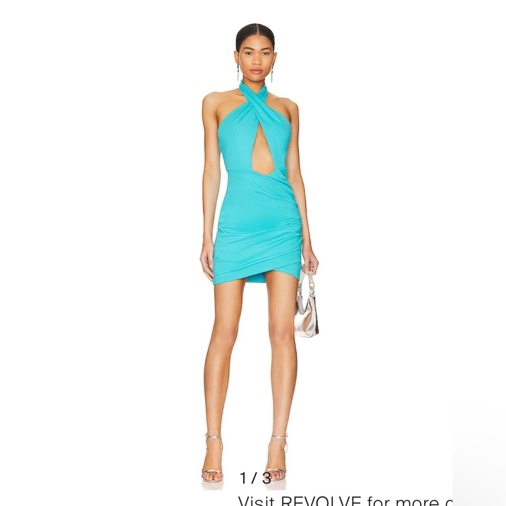 Lovers and friends mini cut out dress